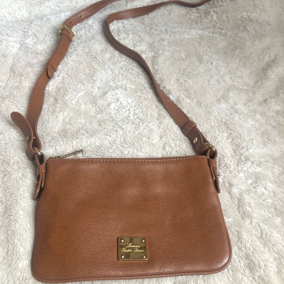 polo leather purse